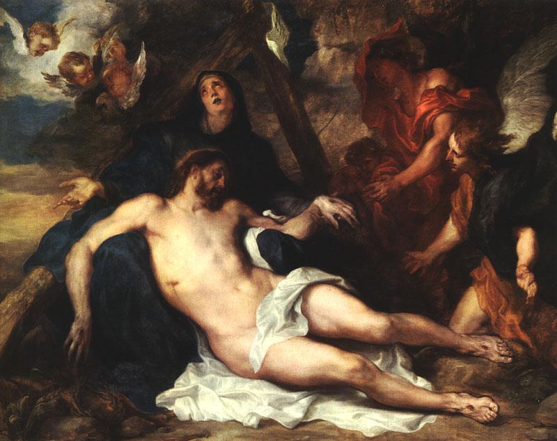 Anthony Van Dyck Deposition_m oil painting image